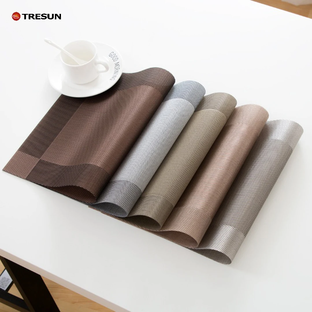 Kitchen Dinning Table Tableware Place Mats Oilproof Heat Resistant