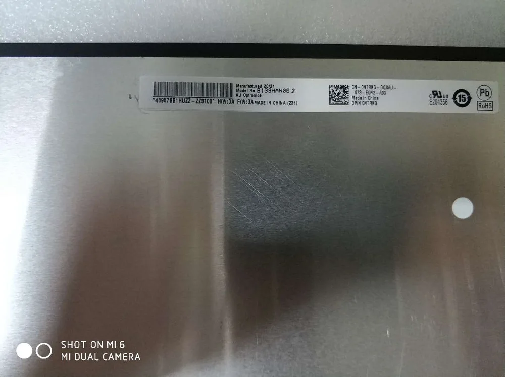 Écran LCD LED 13.3" Full HD 1920x1080 - Dalle De Rechange Type B133HAN06.7, 30 Broches, 20mm