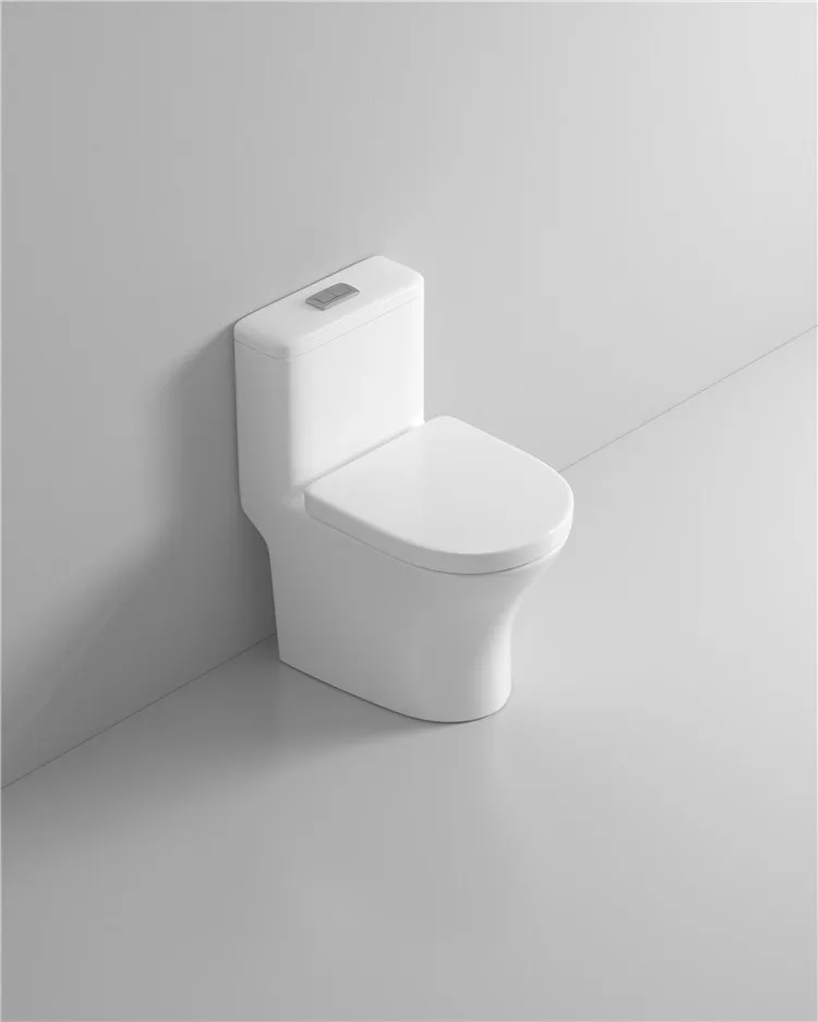 High quality wholesale price of modern ceramic bathroom toilet small apartment selling short one piece toilet manufacture