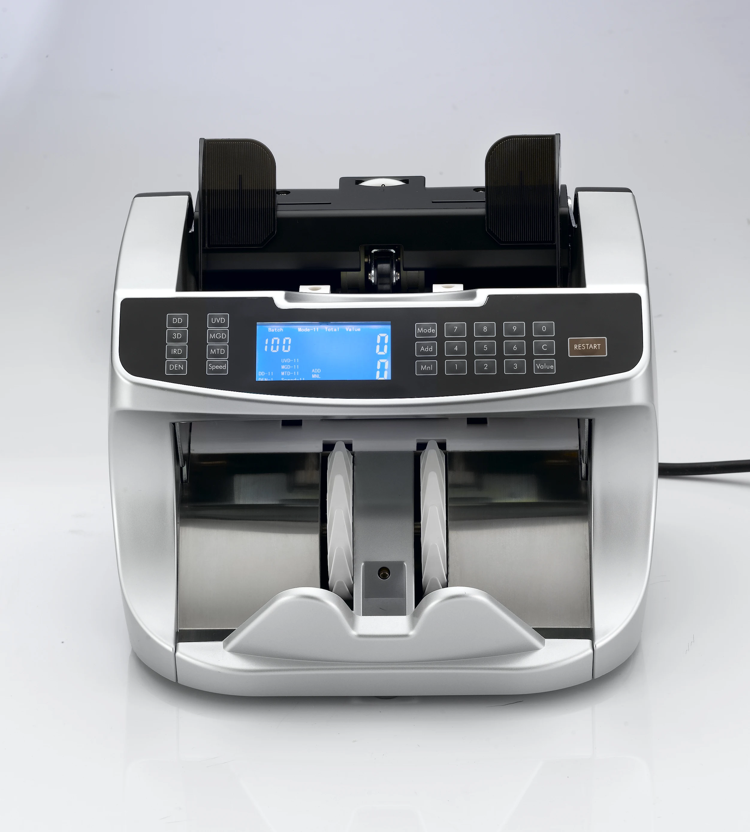 EC980 новый дизайн счетчик стоимости банкнот с ЖК-дисплеем высокой