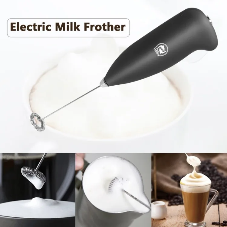 Electric Milk Frother Automatic Handheld Foam Maker for Egg Latte Cappuccino Hot Chocolate Matcha Home Kitchen Coffee Tool