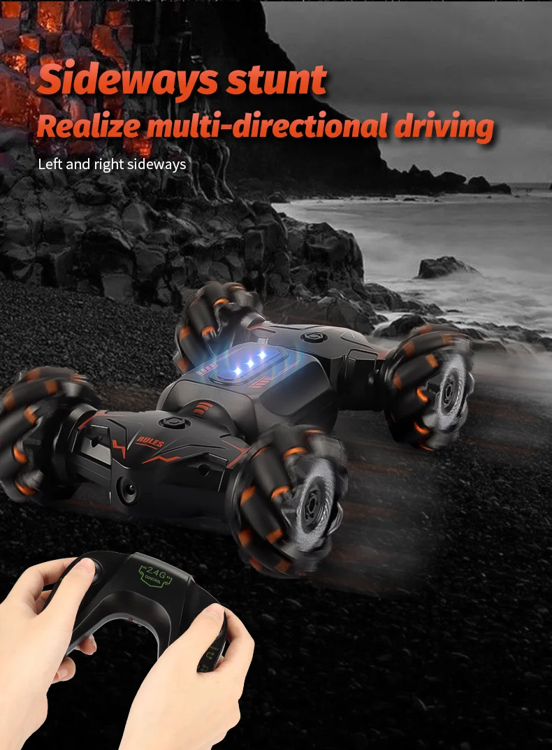 2.4GHz Remote Control Gesture Sensor Toy Cars / 4WD 2.4GHz promotional oem stunt rc car Stunt Twist RC Car