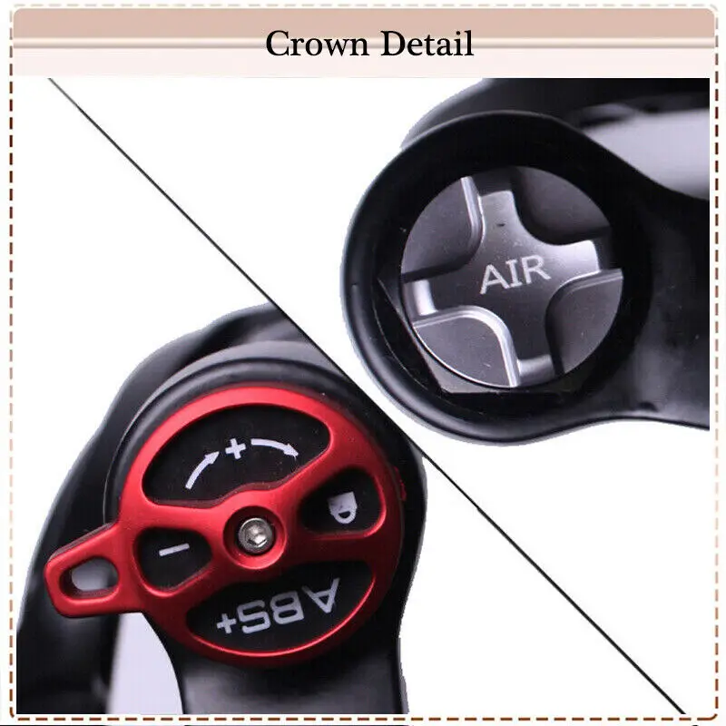 Bucklos OEM/ODM Horquilla Mtb 26 29 Aluminium Alloy Racing Air  Suspension Bike Rebound Adjustment Bicycle Parts Fork