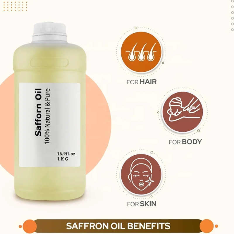Shop Saffron (Crocus sativus) Oil | Pure & Natural Essential Oil for Aroma Diffusers Skincare & Haircare-Detailed Image 4