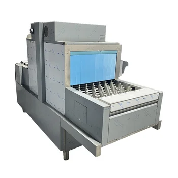 Electric Freestanding Conveyor Belt Dishwasher Stainless Steel Housing for Hotel Application