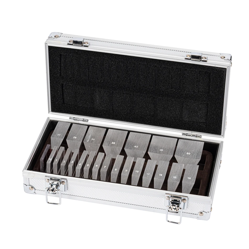 LS-22 Ophthalmic Instruments Loose Prism Set for Optometry With Aluminium Case