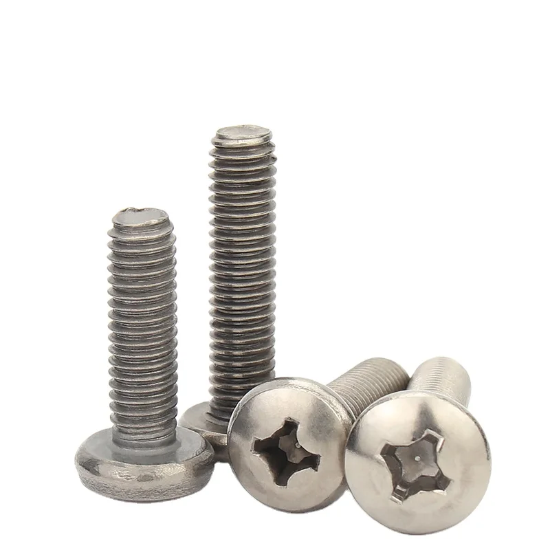 Pure Titanium 818 Pan Head Round Head Cross Screw Bolt Titanium Alloy ...