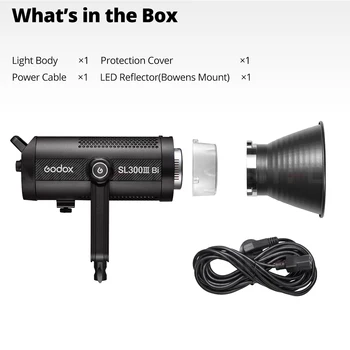 Godox SL150III BI SL200III Bi SL300 BI Bi-Color LED Video Light Continuous Lighting for Live Photography product image