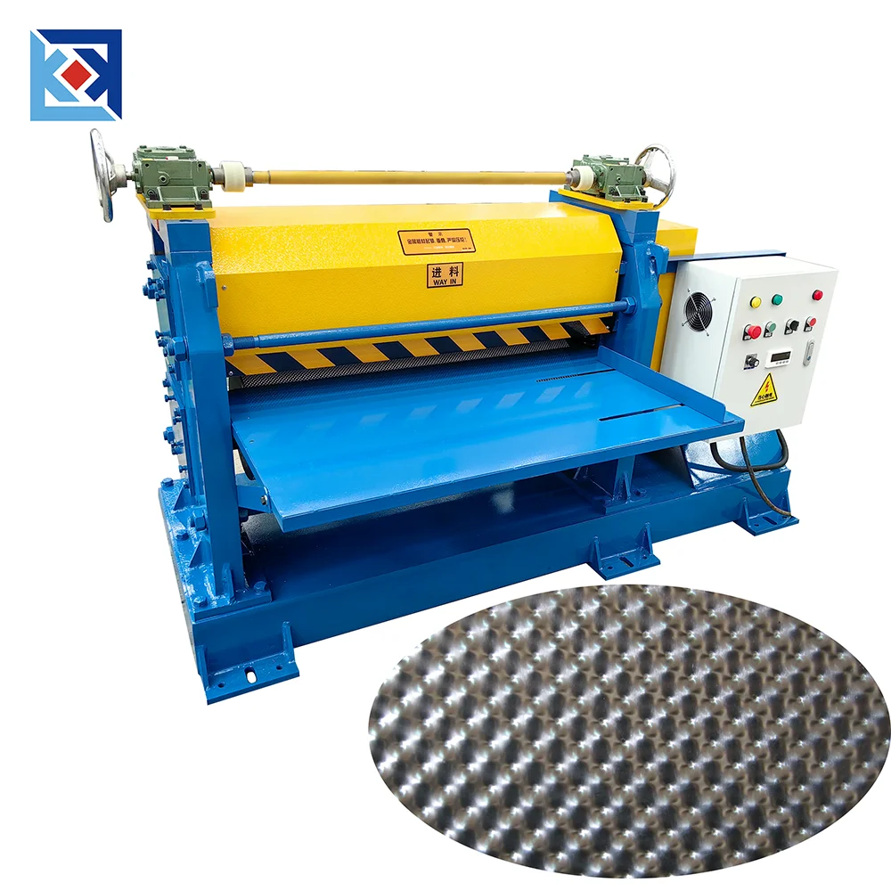 Copper Sheet Aluminum Plate PPGI Embosser Cold Roll Forming Machine Embossing Machinery