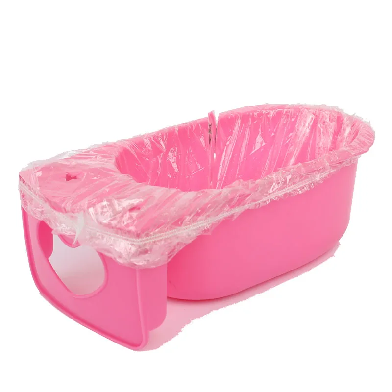 Лидер продаж, одноразовая подкладка для спа-салона ногтей для педикюрного кресла, пластиковые подкладки для педикюра по низкой цене