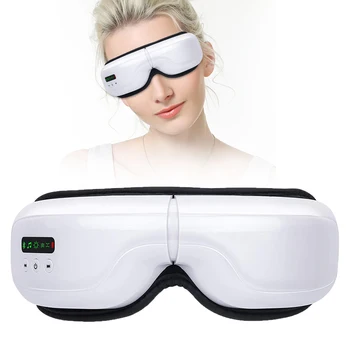 Hot Selling Factory Air Pressure Vibration For Eye Relief Heat Compress Eye Care With Music Digital Eye Massager