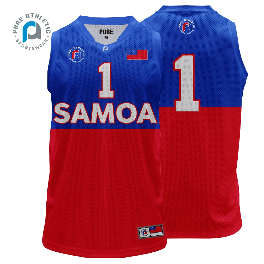 Subliminator Los Angeles Clippers Basketball Polynesian Design Jersey