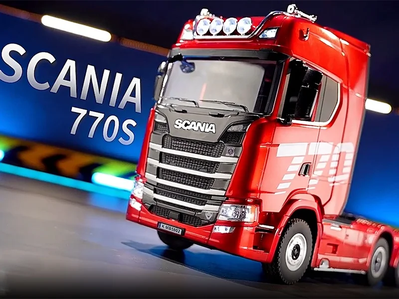 1/18 SCANIA 770 ラジコントラック トレーラー付き Amazon.co.jp: wheelfun Huina 770S プラスチック 1/18 ラジコン