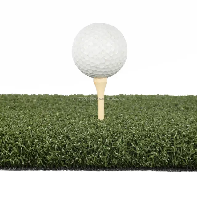 High Density 42000 Golf Course Tee Turf Mat 35mm Pile Height Eco-Friendly Artificial Grass for Driving Range Practice