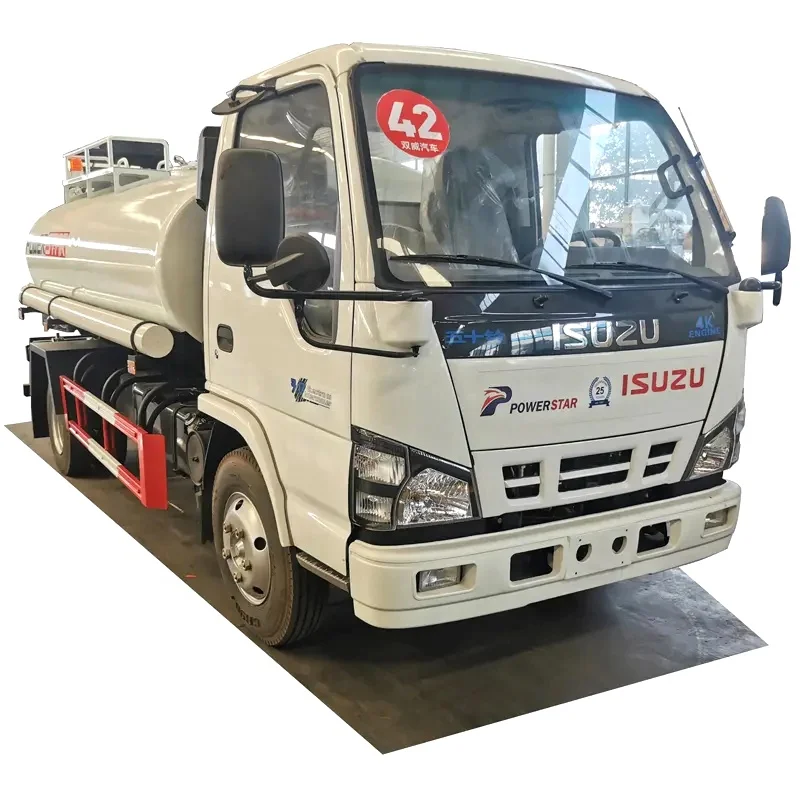 Japan Isuzu 6000 литровый резервуар для питьевой воды спринклер грузовик 4x2 водовоз продажи