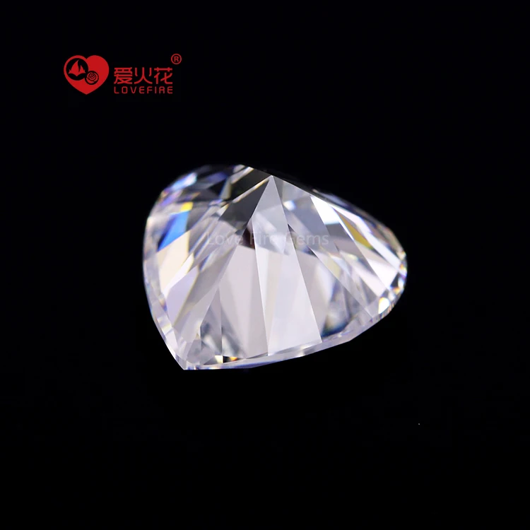 XIANGMO 5A Heart Cut Cubic Zirconia Stones - Mix Of 15 Colors, 4x4mm To 10x10mm For Jewelry Making (30 Pcs)