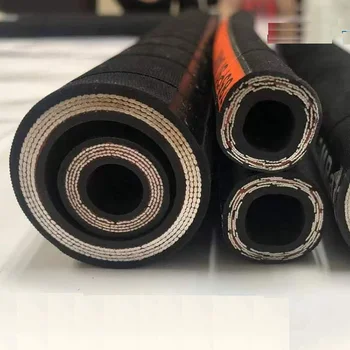 EN856 4SP Four Wire Spiral Hydraulic Made of Excellent Oil Resistance 3/4 Inch Rubber Flexible Hose
