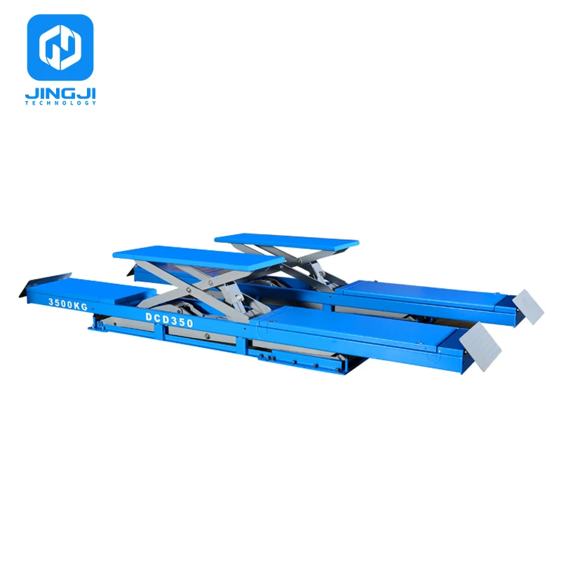 Source Factory 3000Kg 3500 Kg Small Mid-Rise Midrise Scissor Car Lift 4T 1.2M