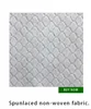 Spunlaced non-woven fabric