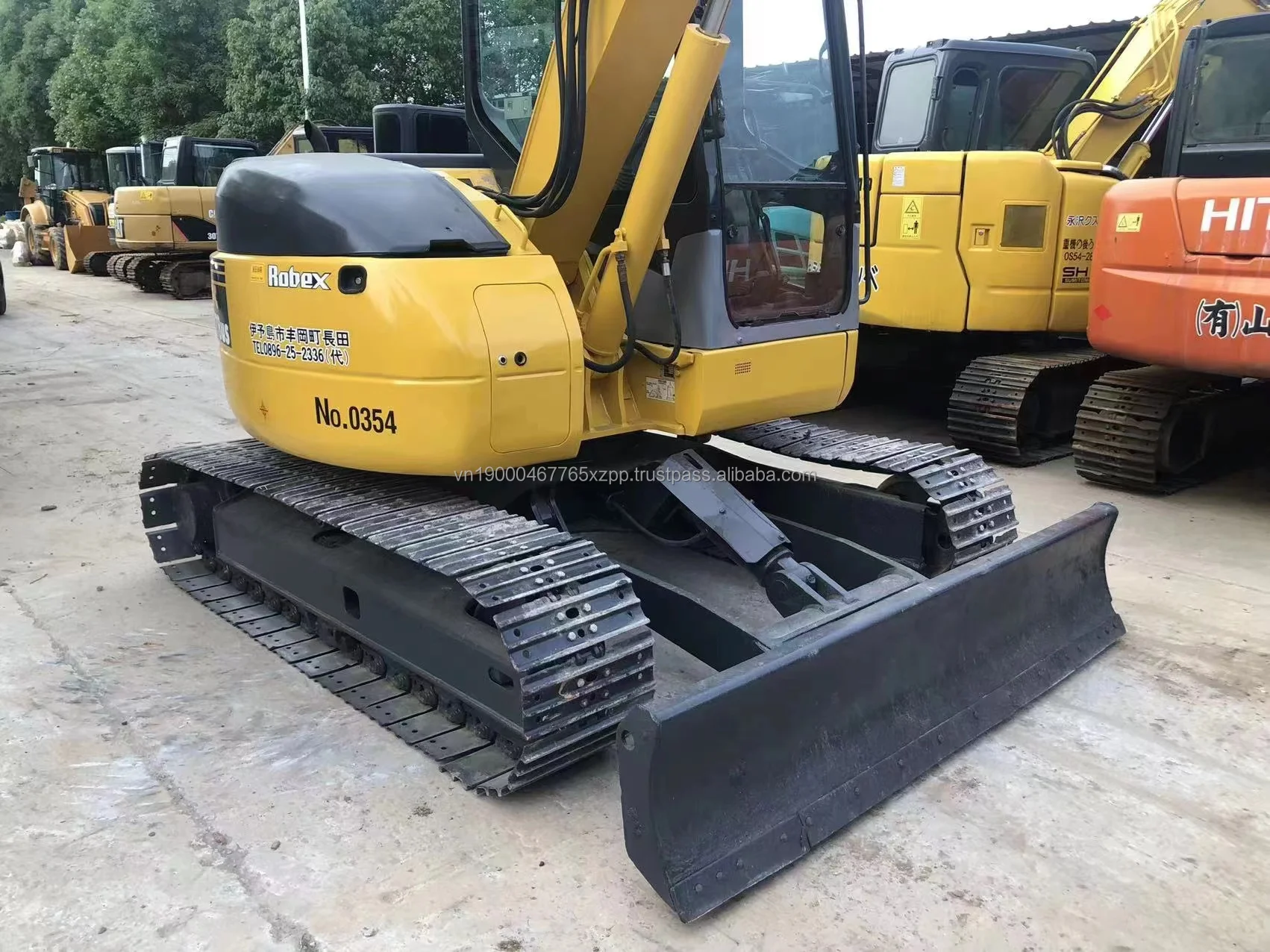 Durable Original Used Komatsu Pc78us Pc607 Pc56 Best Selling Excavator