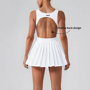 New Catalog High Quality Backless Fitness Women Golf Women's Fitness Tennis Apparel Girl Tennis Skirts