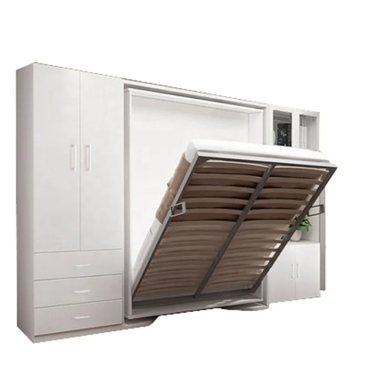 Latest Innovative Design Furniture Swivel Rotated Folding Wall Beds Murphy Beds
