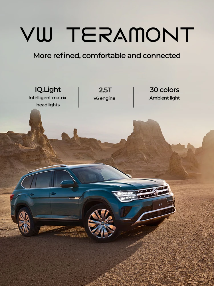 vw volkswagen Teramont 380TSI four-wheel drive luxury version 5-door 7-seat SUV