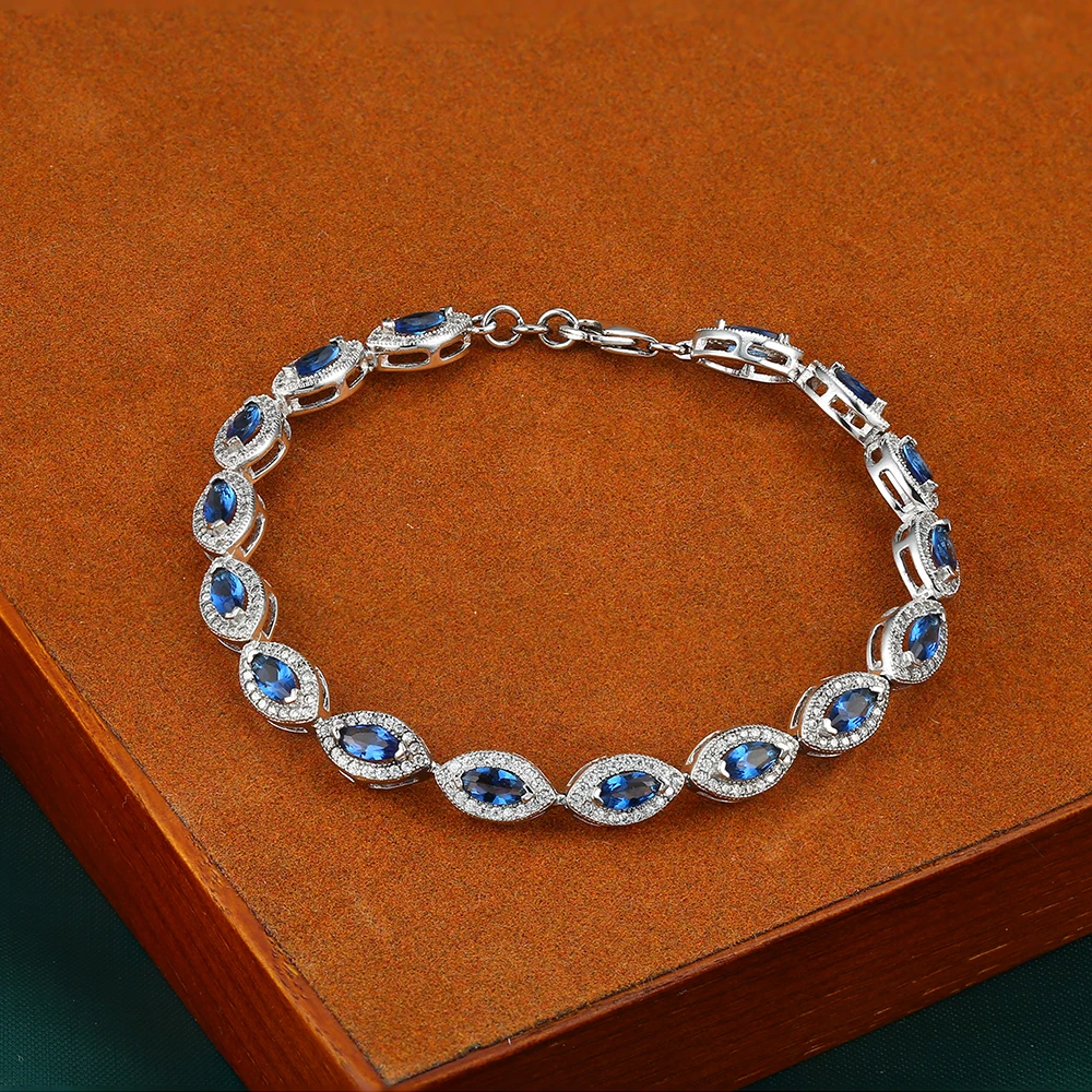 Grace Jewelry Luxury Ladies Girls Gemstone Bracelet Fine Jewelry