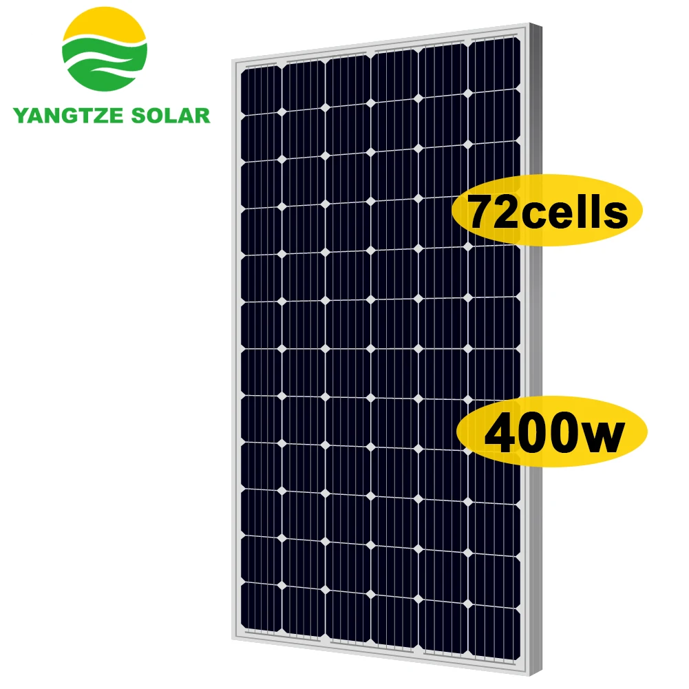 Yangtze solar hotsale cheap 72cells mono 380w 390w roof solar panel 430w 400w 500w