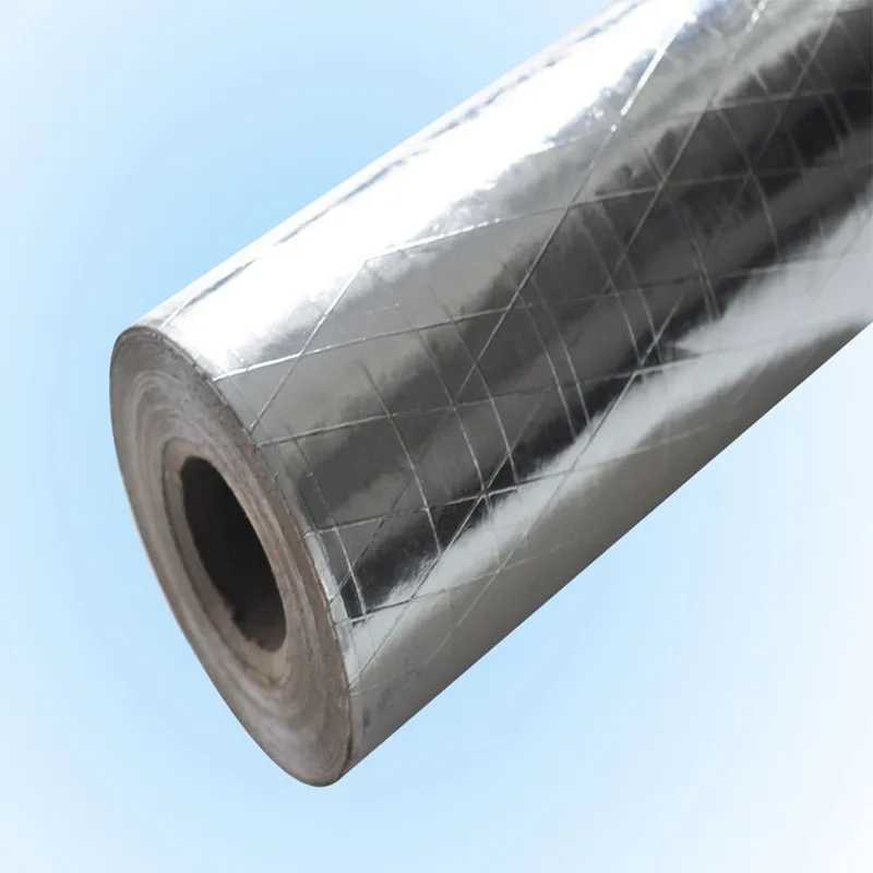 Лучшие продажи 50 микрон и 80 микрон шпон алюминиевая фольга FSK облицовочный изоляционный материал Европейский совместимый пенопластовый лист