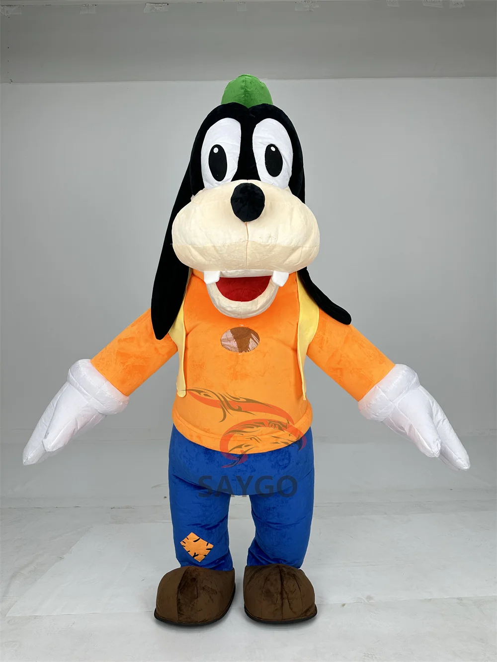 Christmas Party Cosplay Inflatable Cartoon Dog Mascot Costumes for Outdoor Events Walking Performance Show Carnival Suits