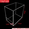 Acrylic storage basket 152123