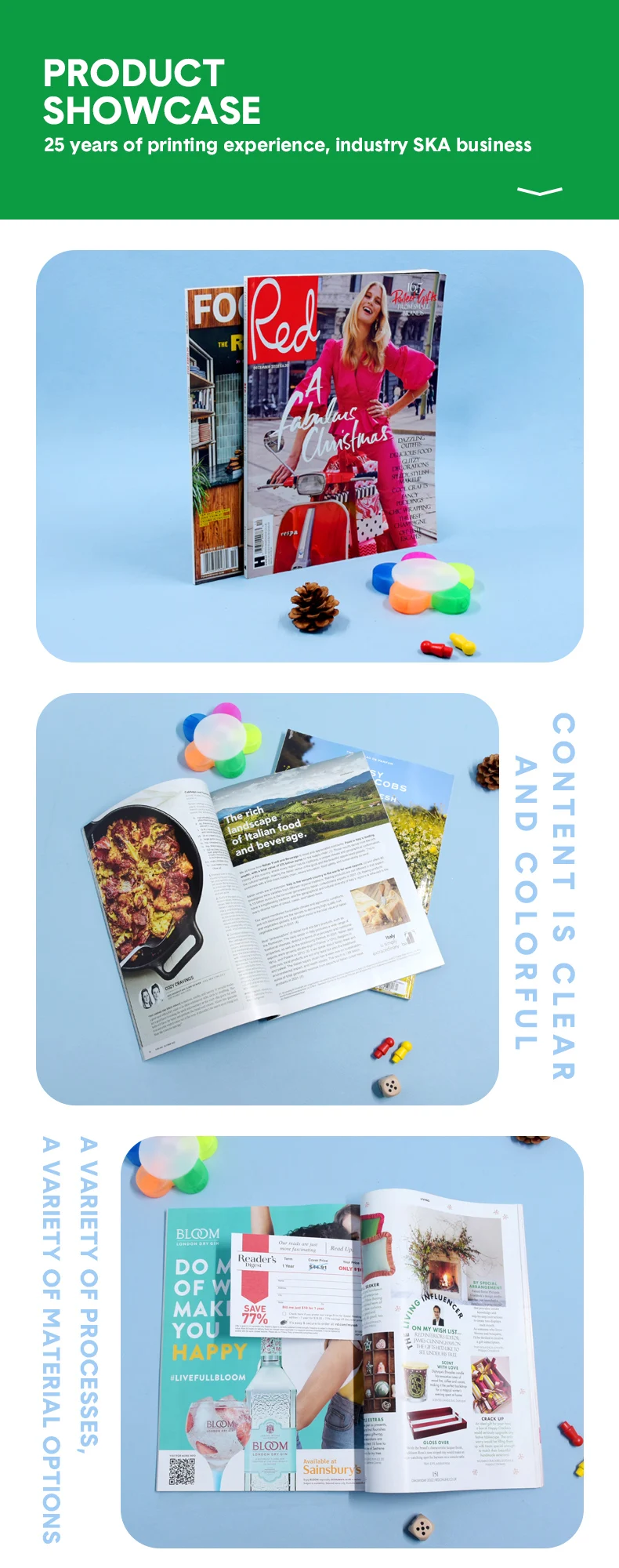 Low Price Printed Promotion Flyer/Leaflet/Catalogue/Booklet Printing