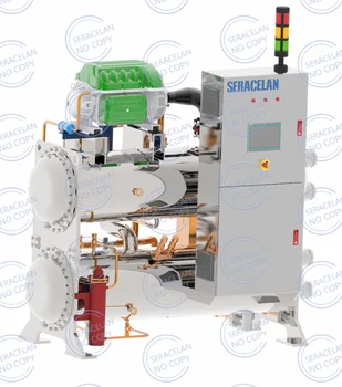 SERACELAN oil free heat pump magnetic livitation  high temperature  heat pump combined cooling and heating chiller