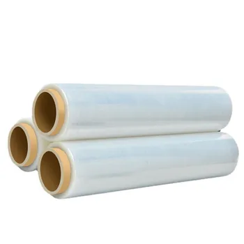 High Quality Competitive Price LLDPE Packaging Strech Film Plastic Wrap Roll PE Pallet Wrapping Stretch Film