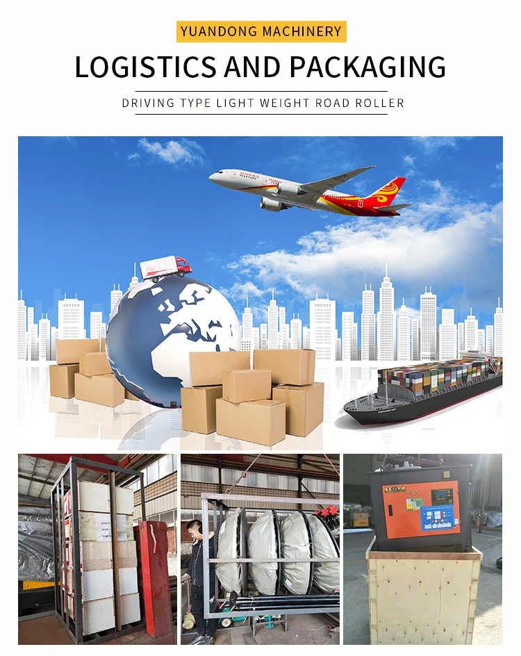 High Quality Compactor Machine Road Roller 1 2 3 4Ton Vibratory Compactor Asphalt Road Roller Construction Machine factory