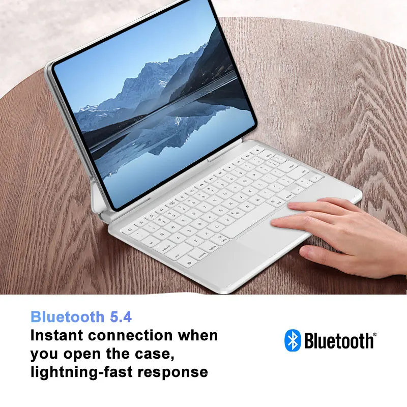 New Wireless Aluminum Alloy Magic Keyboard for iPad Pro 11
