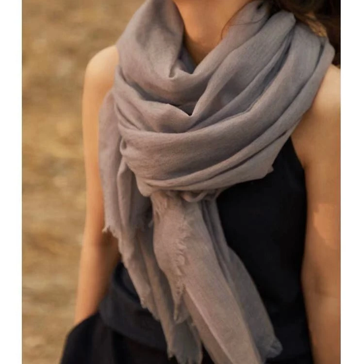 Wholesale Low price 100% cashmere wool scarf China factory women's 100% cashmere  scarf From m.