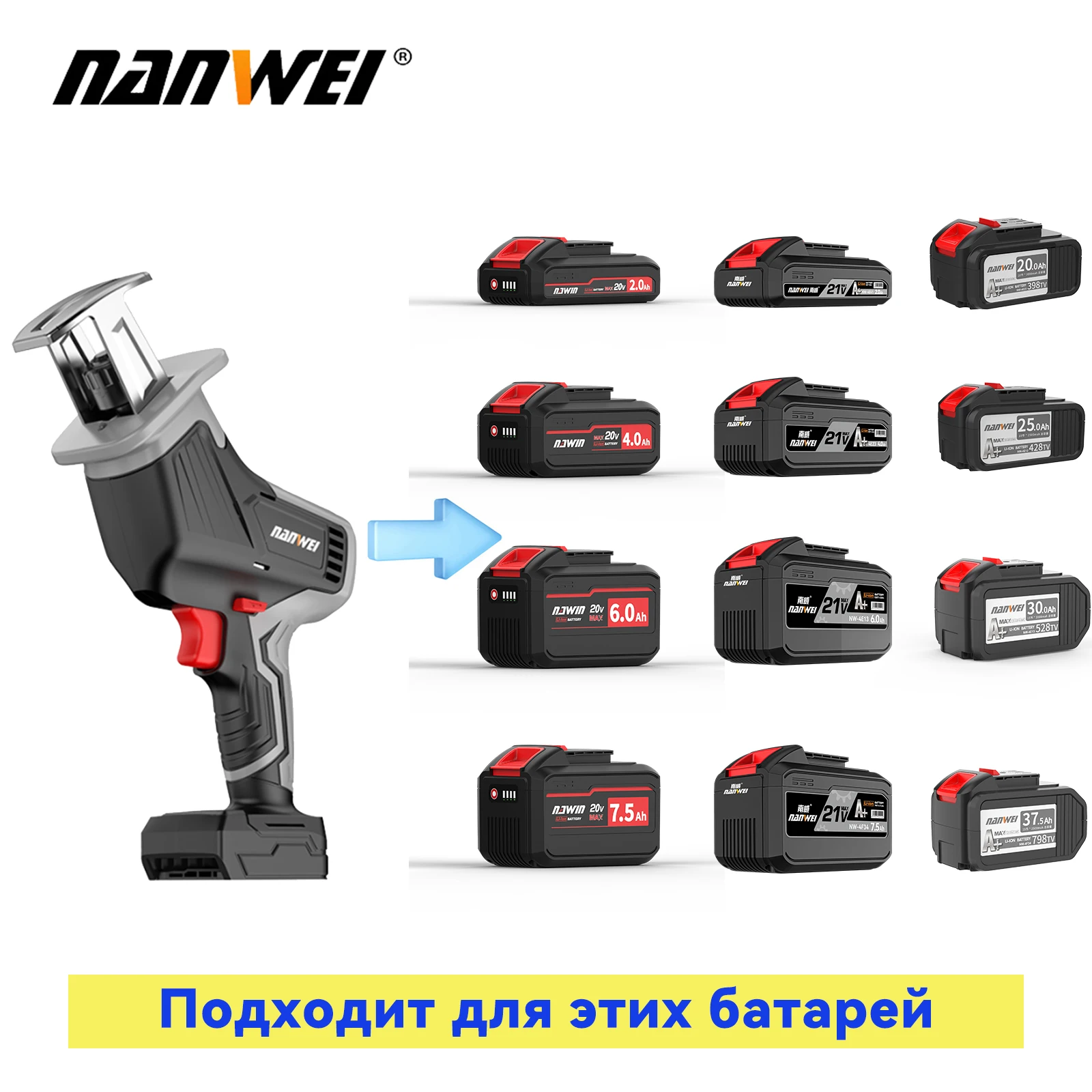NANWEI Electric Reciprocating Saw - Versatile Cutting Tool