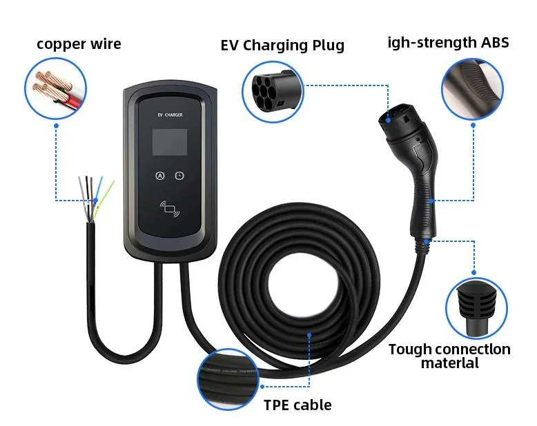 Electric Car Walbox 7 Kw Charging Station Ev Wallbox Charger 7kw Smart 