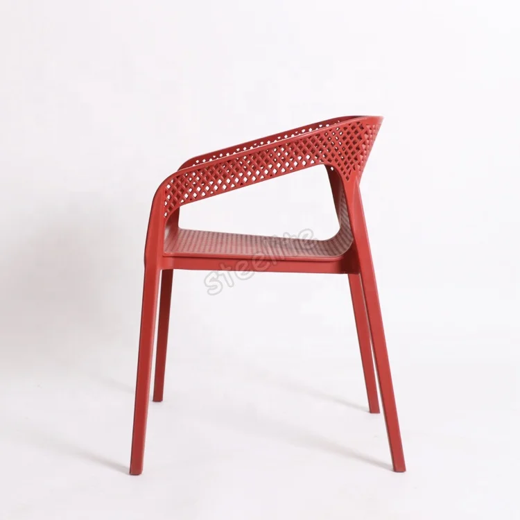 
Оптовая продажа, складной пластиковый стул steelite, Штабелируемый садовый уличный стул, пластиковые стулья для кафе с расслабляющим креслом 