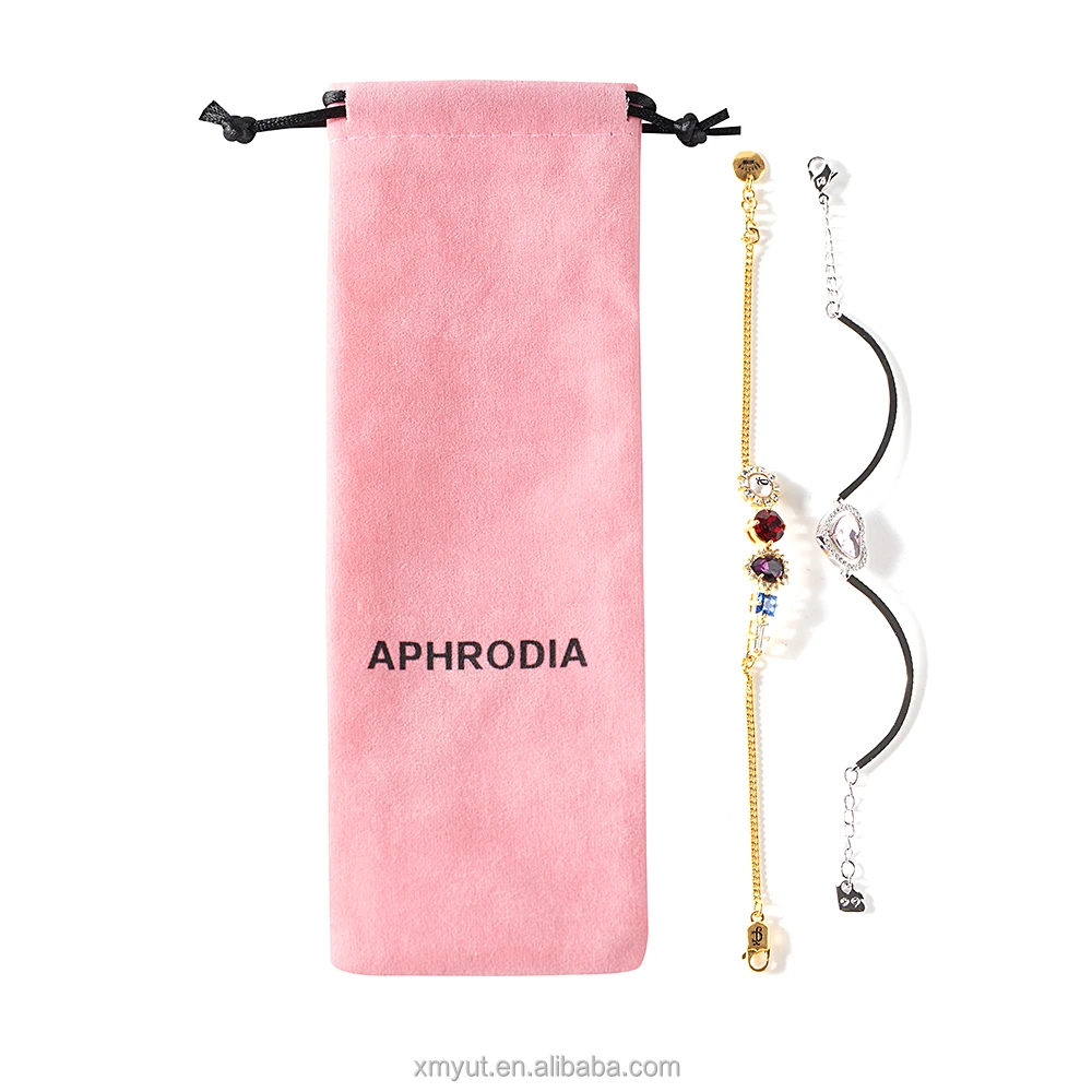 Custom Velvet Gift Bag/velvet Pouch for Jewelry Pouch with logo