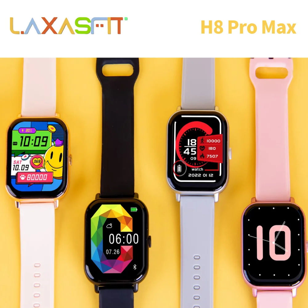 H8 PRO MAX Smartwatch Full Touch Screen Wireless Charging