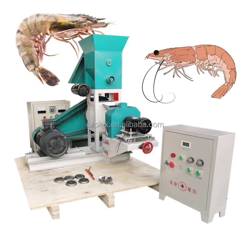Small Floating Fish Feed Pellet Machine Pet Catfish Shrimp Food Larva Feeds Making Extruder