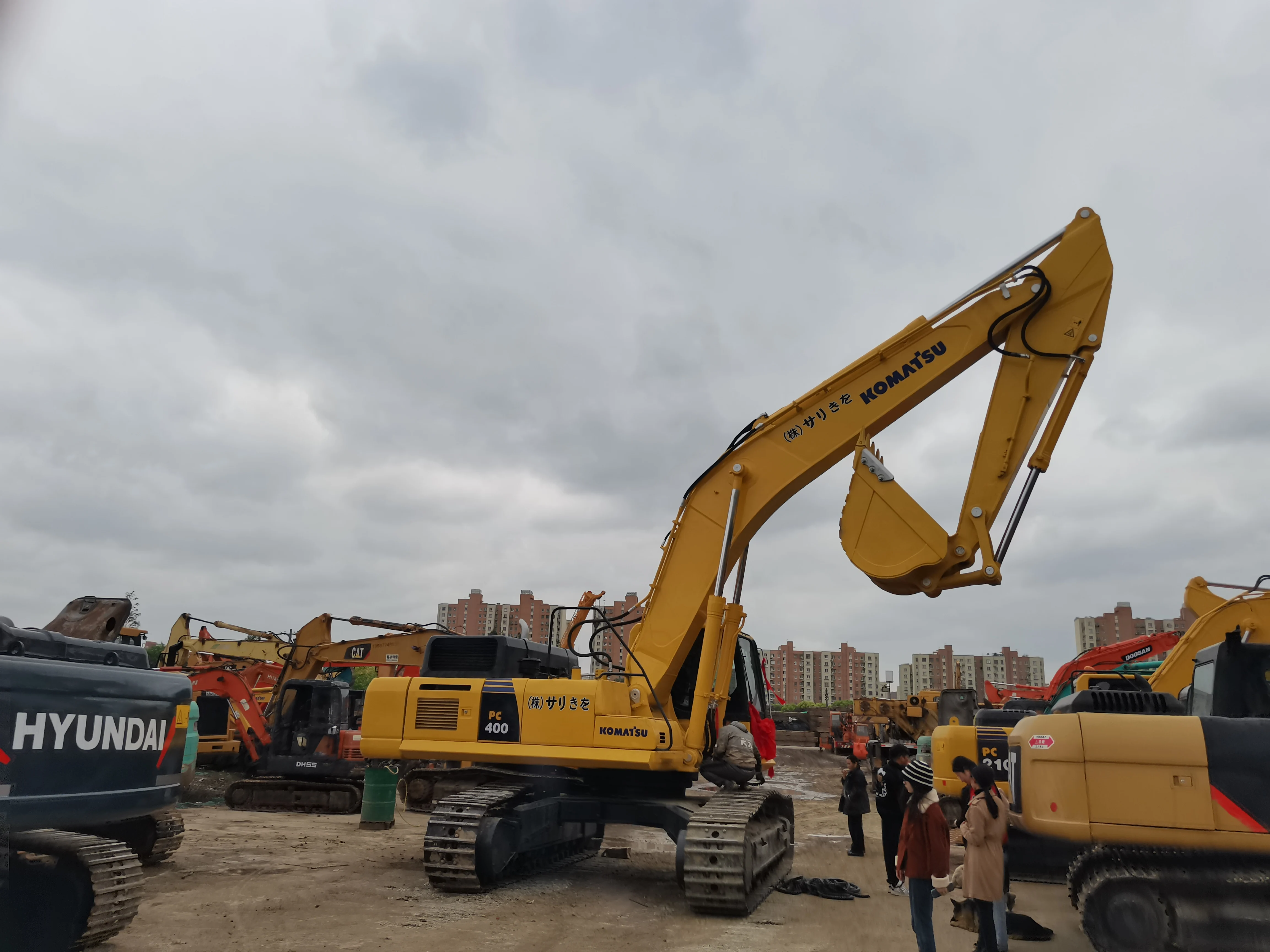 Large Excavator Pc400-7 Komatsu Excavator Pc400 Used Komatsu Pc450 ...