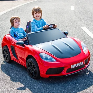 Best Price 24v Electric Kids Car Powerwheels 2 Seats Children Battery Ride on Car for Kids to Drive