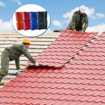 Spanish Roof Tiles Hot Selling Asa Pvc Roof Tile With Low Price