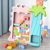 Dinosaur russian building blocks [pink]