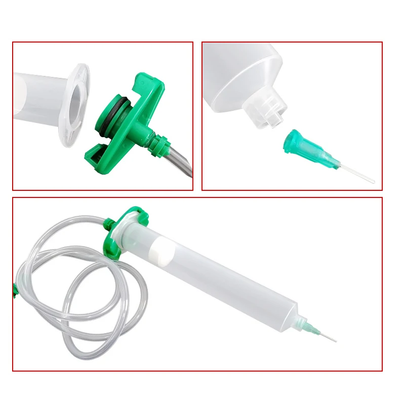 1/2 Inch Threaded Plastic and Stainless Steel Needle Dispensing Blunt Tips Dispensing Glue Needle Industrial Disposable Needle