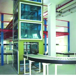cross belt sorter with dws
